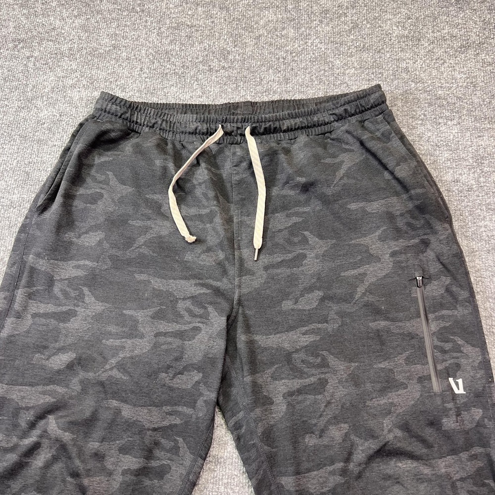 Vuori Sunday Performance Jogger Pants Men XL Gray Camo Sweatpant Athletic Lounge - Picture 2 of 11